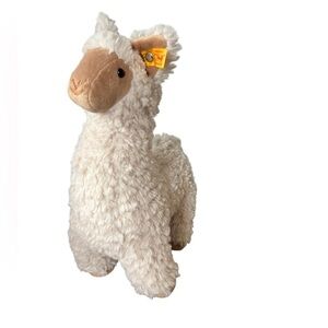 NWT Steiff Leandro Llama plush stuffed animal lovey infant gift security item‎